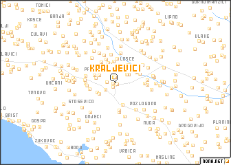 map of Kraljevići