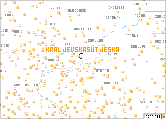 map of Kraljevska Sutjeska