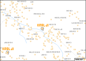 map of Kralji