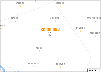 map of Kramarev