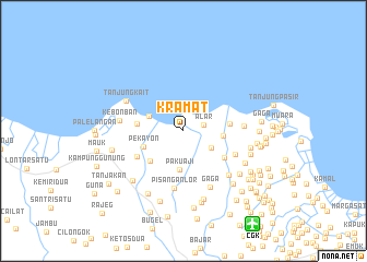 map of Kramat