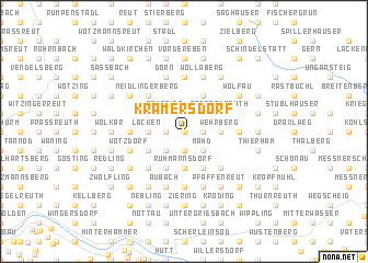 map of Kramersdorf