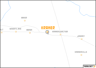 map of Kramer