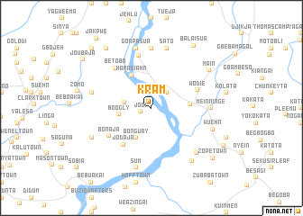 map of Kram