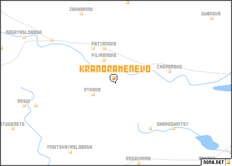map of Kranoramenevo