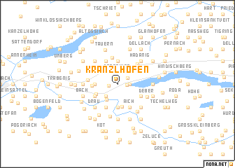 map of Kranzlhofen