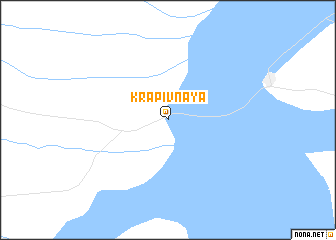 map of Krapivnaya