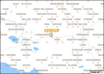 map of Krarup