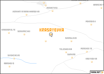 map of Krasayevka