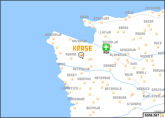 map of (( Krase ))