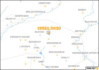 map of Krasil\