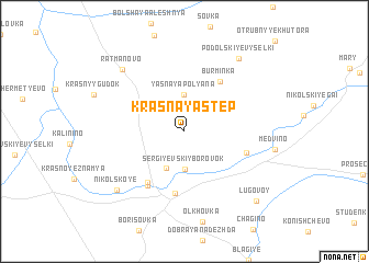 map of Krasnaya Step\