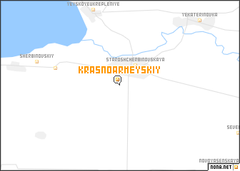 map of Krasnoarmeyskiy