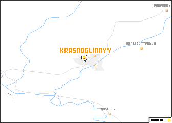 map of Krasnoglinnyy