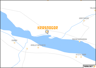 map of Krasnogor