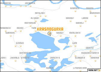 map of Krasnogurka