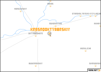 map of Krasnooktyabr\