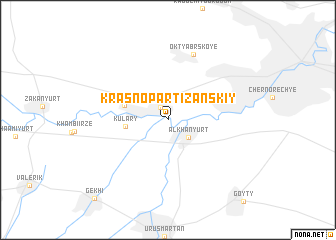 map of Krasnopartizanskiy