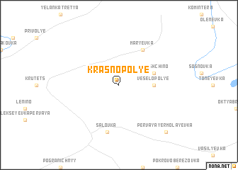 map of Krasnopol\