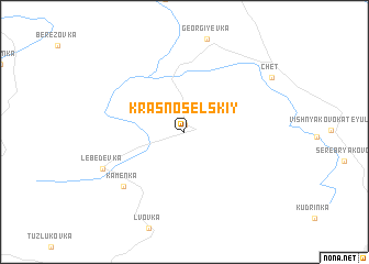 map of (( Krasnosel\