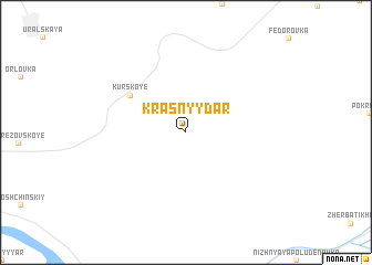 map of Krasnyy Dar