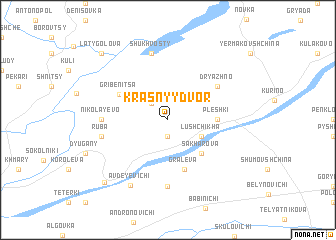 map of Krasnyy Dvor