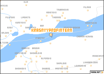 map of Krasnyy Profintern