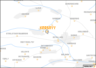 map of Krasnyy