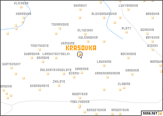 map of Krasovka