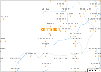 map of Kraterón