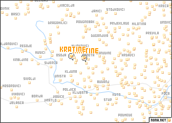 map of Kratine