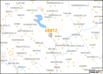 map of Kratz