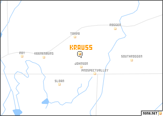 map of Krauss