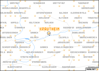 map of Krautheim