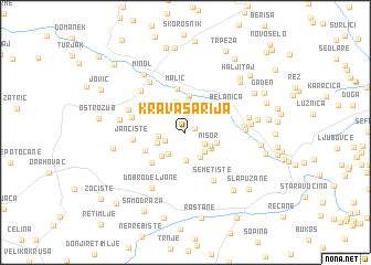 map of Kravasarija