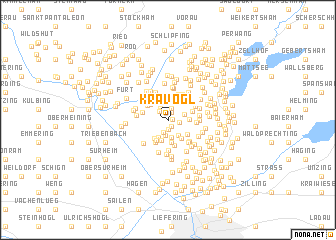 map of Kravogl