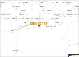 map of Kraygortsi