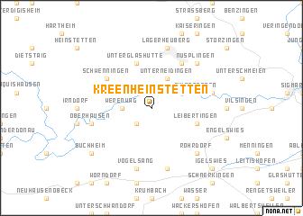 map of Kreenheinstetten