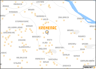 map of Kremenac