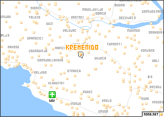 map of Kremeni Do