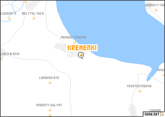 map of Kremenki