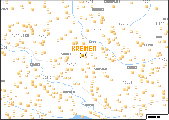 map of Kremen