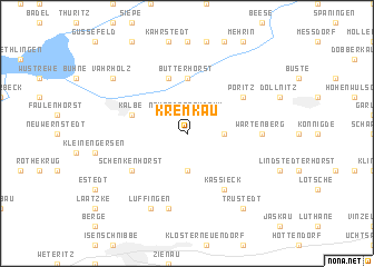 map of Kremkau