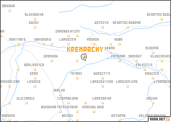 map of Krempachy