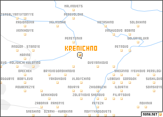 map of Krenichno