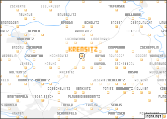 map of Krensitz