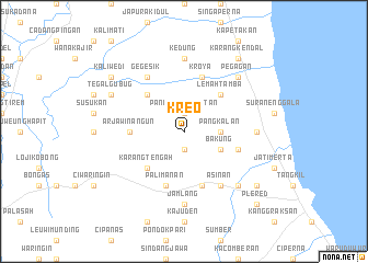 map of Kreo