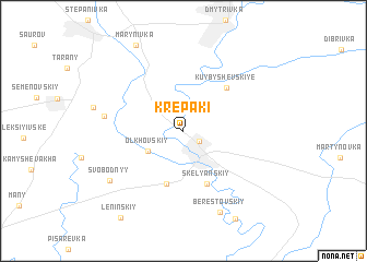 map of Krepaki