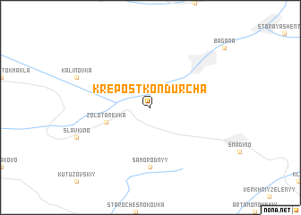 map of Krepost\