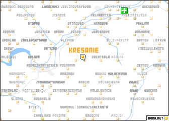 map of Kresanie